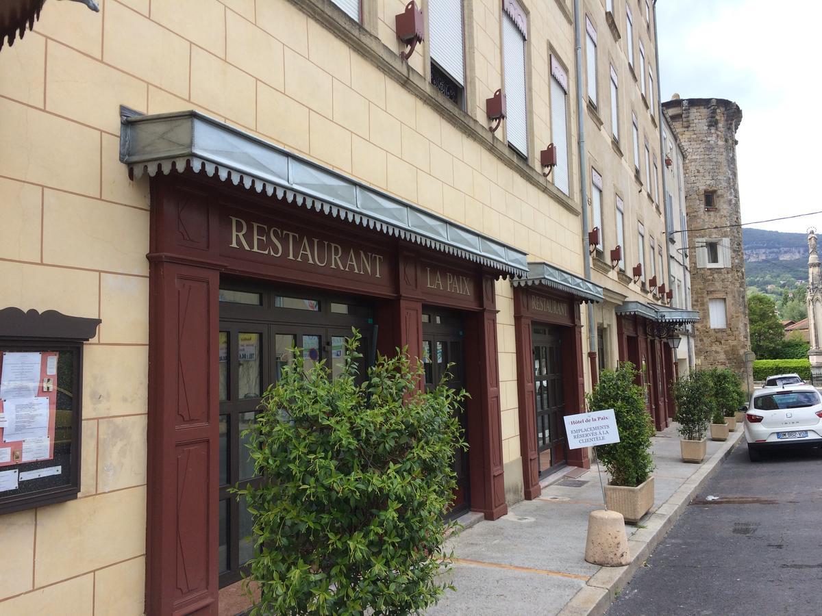 Logis Hotel Restaurant De La Paix Lodève エクステリア 写真