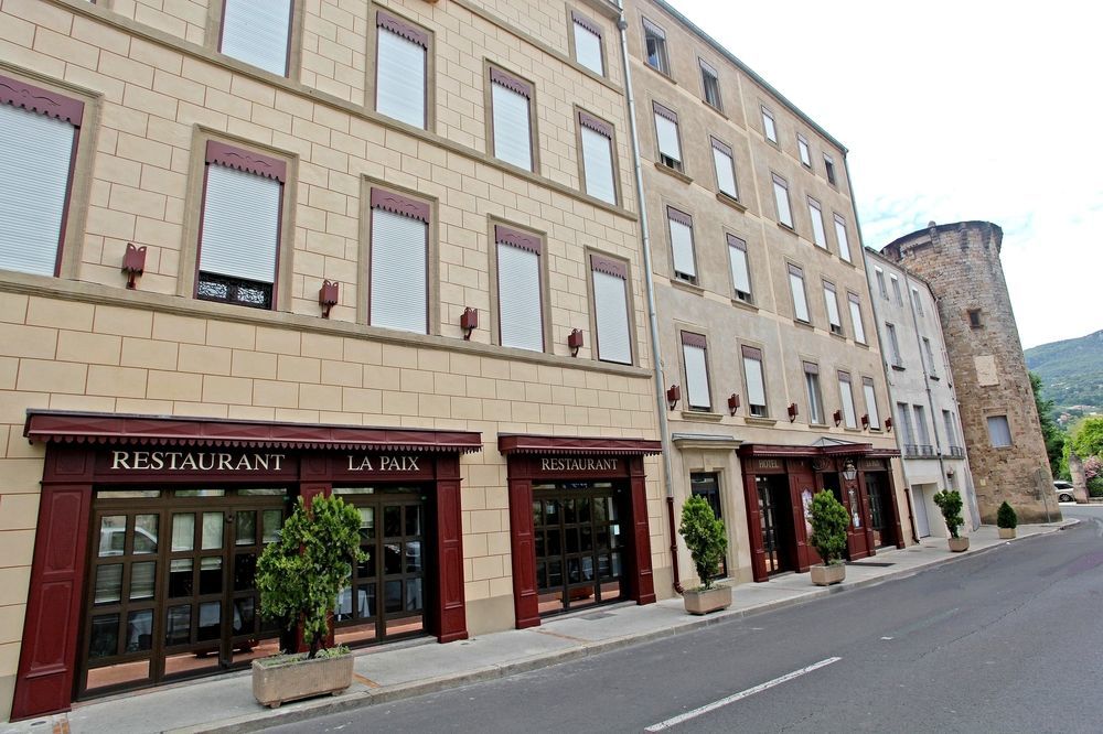 Logis Hotel Restaurant De La Paix Lodève エクステリア 写真