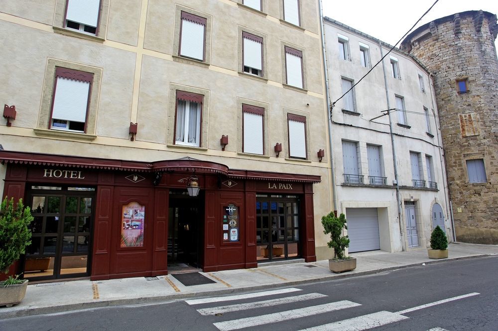 Logis Hotel Restaurant De La Paix Lodève エクステリア 写真